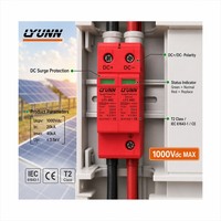Parafoudre solaire photovoltaïque LY1-40C 20KA-40KA 2 pôles 2P DC 500V DPS Dispositif de protection contre les surtensions SPD