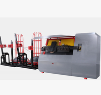 Cintreuse automatique multifonction CNC pour étriers en acier, machine de redressement, de cintrage et de coupe de barres d'acier