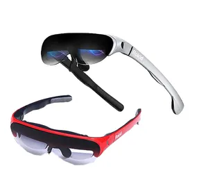 Las gafas más populares Wupro x Rokid Air de realidad aumentada AR 1800Nit brillo conexión múltiple para juego película 3D VR / AR gafas