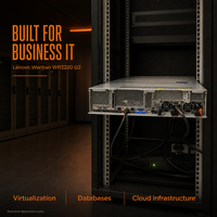 Server Rak 2U 2-Socket Lenovo WenTian WR3220 Generasi ke-3 Intel Xeon DDR4 dengan Kartu RAID untuk Virtualisasi Penyimpanan Database