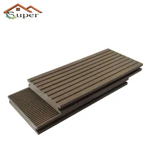Wpc木塑复合露台地板价格/户外装饰/固体Wpc装饰板