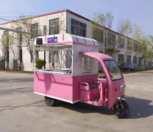 Tùy chỉnh Trung Quốc di động thức ăn nhanh Trailer cà phê <span class=keywords><strong>Ice</strong></span> Cream Snack báo kiosk xe tải với nhượng Bộ towbar - Product Image 2