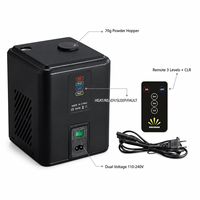 Fontaine à étincelles froides à télécommande sans fil, trémie à poudre de 70g, 5 prises, effet de feux d'artifice intérieur/extérieur pour DJ, mariage, scène - Vente chaude