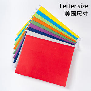 Dossiers suspendus bon marché de taille de lettre de papier de couleur unie américaine accès rapide clips de récupération dossiers de suspension - Product Image 2