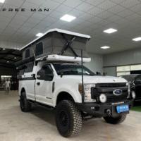 Neues Design Pickup-Camper-Aufbau mit Küche & Bett – Leichter Truck-Camper für Offroad-Camping, faltbarer Wohnmobil-Camper zum Verkauf