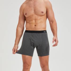 Sous-vêtements d'<span class=keywords><strong>incontinence</strong></span> en coton 100% tricoté pour hommes, respirants, anti-fuites, boxers d'<span class=keywords><strong>incontinence</strong></span> pour hommes, <span class=keywords><strong>protection</strong></span> 4 couches, vente en gros - Product Image 3