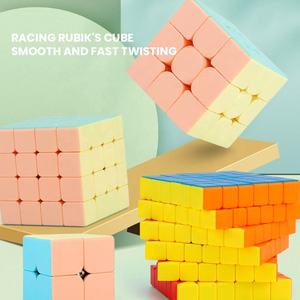 <span class=keywords><strong>Cubo</strong></span> Mágico 3x3x3, Juguete Educativo, Cubos de Velocidad Magnéticos, Color Personalizado, Regalo para Niños - Product Image 2