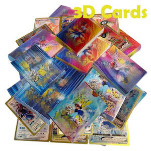 Prix de gros <span class=keywords><strong>en</strong></span> vrac sur des cartes Pokémon TCG scellées <span class=keywords><strong>en</strong></span> usine, collection de 55 cartes VMAX holographiques 3D dorées <span class=keywords><strong>en</strong></span> boîte plastique pour lot - Product Image 2