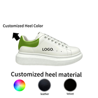 Baskets décontractées de luxe authentiques McQ, durables, avec détail nœud et fermeture à lacets, pour hommes et femmes (Style Queen)