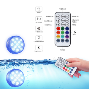 Có thể sạc lại đèn hồ bơi tùy chỉnh ánh sáng AO dưới nước bên nhà sản xuất từ xa không thấm nước OEM ODM chìm dẫn ánh sáng - Product Image 5