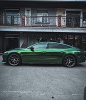 Films Vinyle de Luxe pour Voiture USA Wrap Studio, Auto-Réparateurs, Super Métalliques, Vert Sonoma Changeant de Couleur, 1.52*16M, pour Enveloppement Complet de Voiture