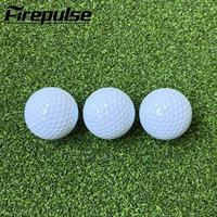 Balle de golf d'entraînement en Surlyn blanche à 2 couches, balle de golf d'entraînement en Surlyn, balle de golf en Surlyn pour le driving range