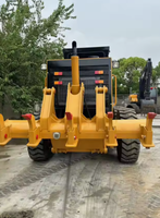 Niveleuse Caterpillar 140K/140H d'occasion avec moteur et pompe, excellentes performances, 18000 kg, 443 heures, à vendre