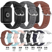 Correa de Reloj de Cuero Genuino con Diseño Moderno para Xiaomi Mi Band 8 Pro/9 Pro, Accesorios para Relojes Inteligentes