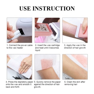 Draagbare Rol Op <span class=keywords><strong>Wax</strong></span> Cartridge Roller Haarverwijdering <span class=keywords><strong>Wax</strong></span> Smeltwarmer Elektrische Mini Ontharingswasverwarmer - Product Image 6