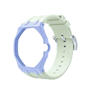 Kit <span class=keywords><strong>de</strong></span> Modificación <span class=keywords><strong>de</strong></span> Lujo Lionorm para AP - Caja Biocerámica Royal Pop para Swatch, Corona a las 3 en Punto, Correa <span class=keywords><strong>de</strong></span> Goma, Juego <span class=keywords><strong>de</strong></span> Correas <span class=keywords><strong>de</strong></span> <span class=keywords><strong>Reloj</strong></span> Resistentes al Agua - Product Image 6