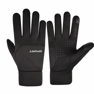 Gants d'hiver en velours pour hommes et femmes, pour écran <span class=keywords><strong>tactile</strong></span>, gants de ski antidérapants, imperméables, gants thermiques pour le cyclisme, pour usage quotidien - Product Image 4