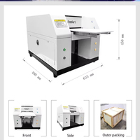 Printer Inkjet Flatbed Otomatis Foodart Tinta Edible CMYK untuk L1218 1400dpi A4 Flex Dekorasi Kue/Bakery Baru Garansi 1 Tahun