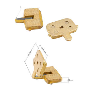 Pastillas de Freno con Revestimiento Metálico Completo para Bicicleta de Montaña, Scooter, Frenos de Disco NUTT Zoom, Frenos de Disco Hidráulicos - Product Image 2