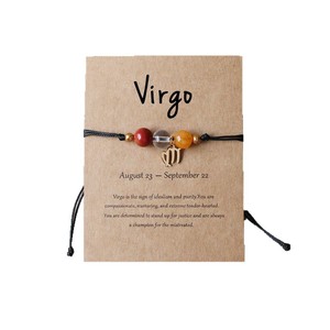 Pulseras de Cuentas de Piedra de Lapislázuli Azul con Manchas Negras de Ocho Planetas <span class=keywords><strong>y</strong></span> Doce Constelaciones Daisy <span class=keywords><strong>Y</strong></span>, Venta Caliente, al por Mayor - Product Image 6