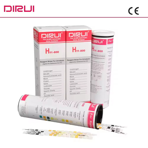 Bandelettes de <span class=keywords><strong>test</strong></span> urinaire haute précision à 11 paramètres pour l'analyse urinaire en laboratoire clinique hospitalier et le dépistage de santé régulier - Product Image 1