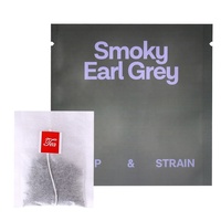 Sachets de thé en coton à cordon pour bains, sachets de thé vert aux herbes triangulaires thermoscellables, pochettes d'emballage de thé personnalisées
