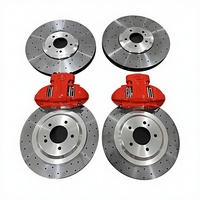 Nouveau Kit de Frein Carbone-Céramique 2026 10 Pistons Avant 4 Pistons Arrière Disques Électromécaniques de Course pour Voiture de Sport // Audi R8/ 1
