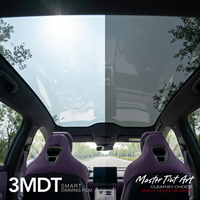 Film intelligent PDLC pour vitres de voiture noires, commutable, Xiaomi SU7 MT35, fournisseur personnalisé