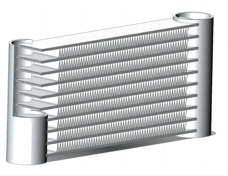 Aluminium Microkanaalcondensorspoelen Gebruikt Voor Airconditioner