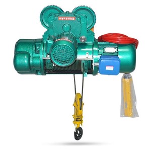 เครื่องยกของหนัก3ตันรอกไฟฟ้าเชือกลวดสลิง Md1 Cd1มอเตอร์ด้านนอก5ton เครน - Product Image 5