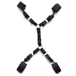 Menottes pour <span class=keywords><strong>lit</strong></span> de bondage sexy fétiche fabriquées en Chine produits sexuels Bdsm - Product Image 2