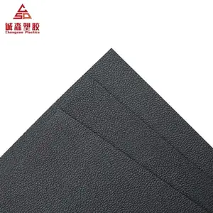 High Impact Polystyrene Textured ABS Plastic Sheet For Vacuum Forming ABS Sheet Black