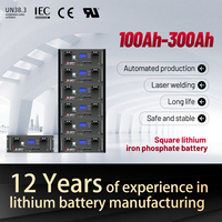 BSLBATT dudukan rak baterai lithium ion 10kWh lifepo4 48v 200ah baterai lithium untuk inverter