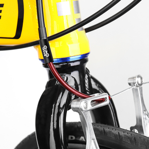 MUQZI Tubo Curvo de Freio para Bicicleta em Aço Inoxidável com Mola Flexível para Bicicletas de Montanha e Dobráveis - Product Image 5