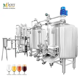 200L Small Brewery Restaurant Craft Beer Brewing Equipment For Sale