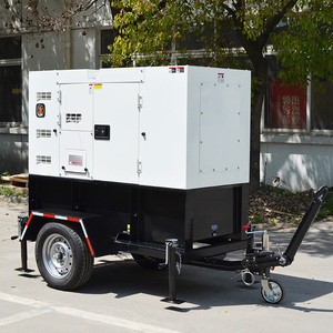 Perkins Cummins 10KW 25kva 30kVA 50kva 75kva 100kva 120kva 150kva di động di động im lặng Máy phát điện diesel giá nhà sản xuất - Product Image 3