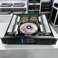 Amplificateur de puissance professionnel SIVG 2U Classe H 4 canaux 800W, son haute fidélité et clair, adapté aux fêtes, aux DJ et aux scènes