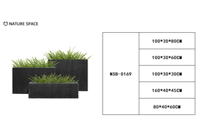 Vasi Rettangolari per Fiori di Alta Qualità, Durevoli per Parchi e Aree Pubbliche - Product Image 5