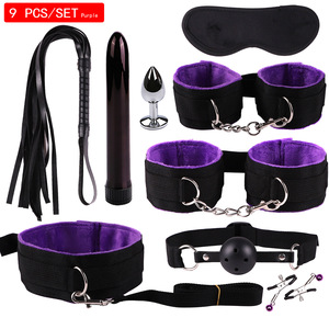 Yetişkin oyunu oyna <span class=keywords><strong>Sm</strong></span> deri seks oyuncakları, Set peluş esaret BDSM çift seks esaret kiti seks oyuncak kadınlar için - Product Image 4