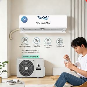 Climatiseur split à économie d'énergie 9000-12000 BTU, faible niveau sonore, mode veille, design compact pour petit <span class=keywords><strong>appartement</strong></span> et bureau - Product Image 1