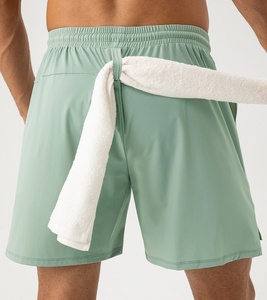Shorts de sport pour hommes avec cordon de serrage à la <span class=keywords><strong>taille</strong></span>, pour le cyclisme, la course à pied, la musculation et la remise en forme, avec poches - Product Image 4