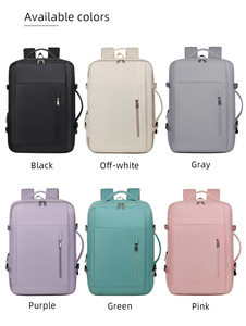Unisex Oxford Computer <b>Bag</b> Waterproof Expandable Business <b>Bag</b> USB Charging Port Nylon Lining Fashionable Computer <b>Work</b> <b>Bag</b> - Product Image 6