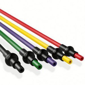 Juego de 11 Bandas Elásticas de Resistencia de Látex Natural, Duraderas y Portátiles, para Ejercicio Físico, Gimnasio, Entrenamiento - Product Image 2