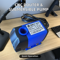 Nouvelle condition fraiseuse pompe à eau électrique pompes submersibles de surface en plastique AC220V-240V 60W