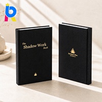 Premium Maßgefertigtes Luxus-Leinenbuch für Firmen-Markenjubiläumsgeschenk mit Fadenbindung und Goldfolienprägung Schneller Versand Individuelles Logo