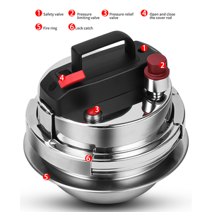 Cuisinière à pression miniature en acier inoxydable de qualité commerciale coréenne, cuisinière à pression électromagnétique à haute pression pour <span class=keywords><strong>riz</strong></span> parfumé - Product Image 4
