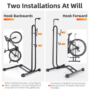 Support de vélo réglable en acier WEST BIKING pour intérieur/extérieur, pour vélos de montagne et de route - Product Image 4