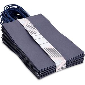 Sacs cadeaux scintillants avec poignées, en gros, pour fêtes d'anniversaire, adaptés à toutes les occasions, emballage portable de qualité supérieure, sac en papier - Product Image 3