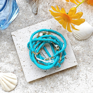 Chaîne de corps tendance, bijoux de taille, perles africaines à nouer, magnifiques perles de taille du Ghana pour femmes, vente en gros - Product Image 6