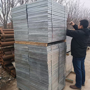 Grille de drainage <span class=keywords><strong>en</strong></span> acier galvanisé durable anti-corrosion pour passerelles industrielles et drainage des sols d'usine - Product Image 5